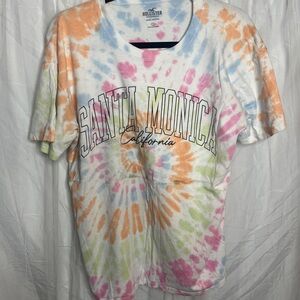 Hollister Multicolor Tie-Dye Tee